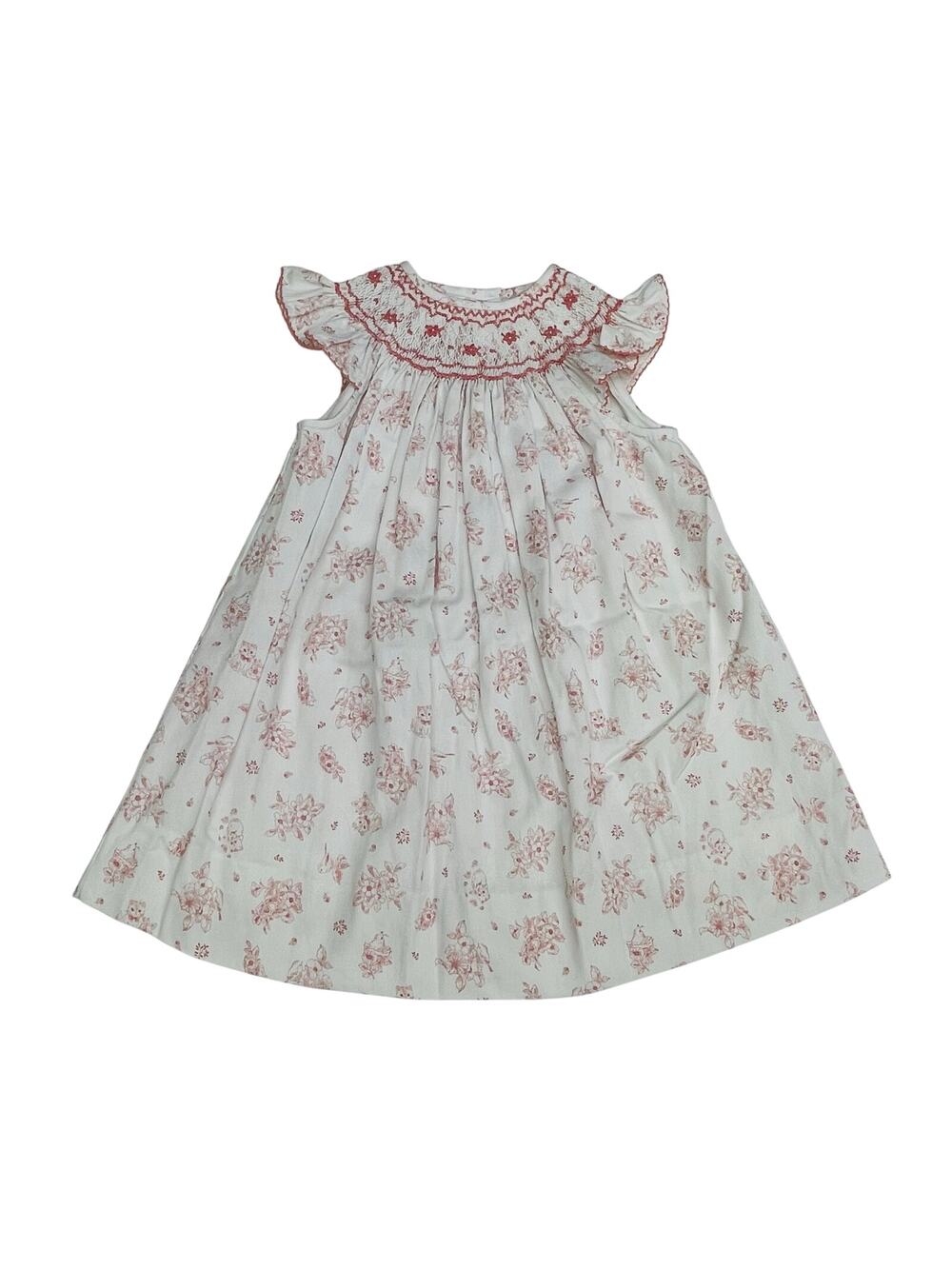 NWT Ruth & Ralph 3T Helen Cat Toile Dress